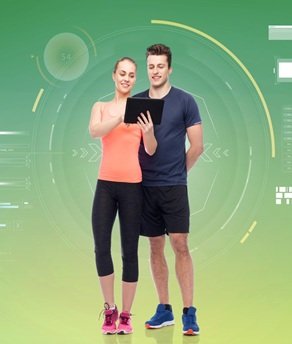 Premium gym interior
